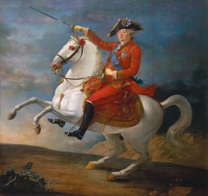 Equestrian Portrait of Louis XVI